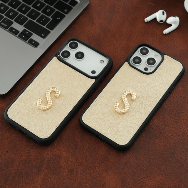 Kişiselleştirilebilir Vizon Deri iPhone Kılıf